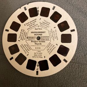 HUCKLEBERRY HOUND Disney View Mater reel